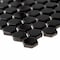Ackland Lume Caviar Hexagon 10 in. x 12 in. Glossy Porcelain Mosaic Floor and Wall Tile, 15PK AKM-P-LUCA1X1HXG-CA - alternate 2